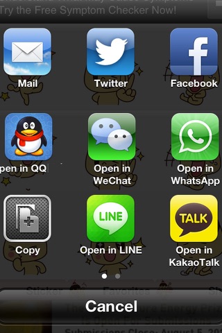 Funny Emoji,Emoticons,LINE Sticker design by MIGU screenshot 3