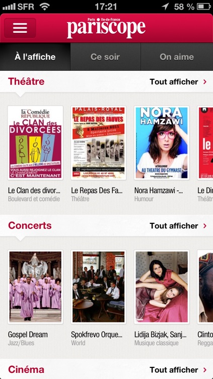 Pariscope – Sorties théâtre, cinéma, concerts, expos… screenshot-4