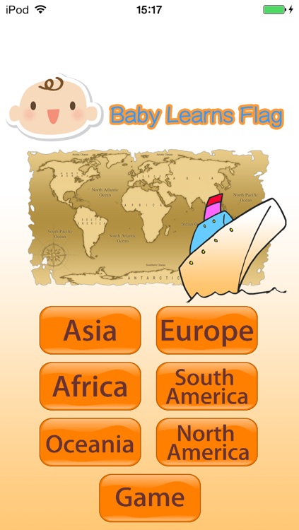 Baby Learns Flag