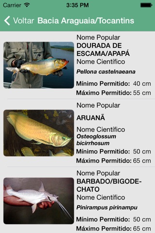 Guia Pescador Esportivo screenshot 4