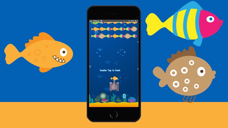 Fish Army Dash - shooter games for kids
