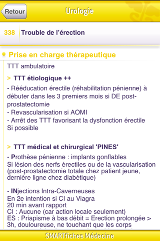 SMARTfiches Urologie Free screenshot 3