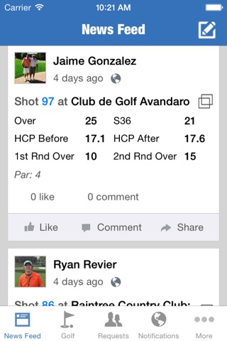 MISA Golf: GPS, Scorecard, HDC screenshot 2