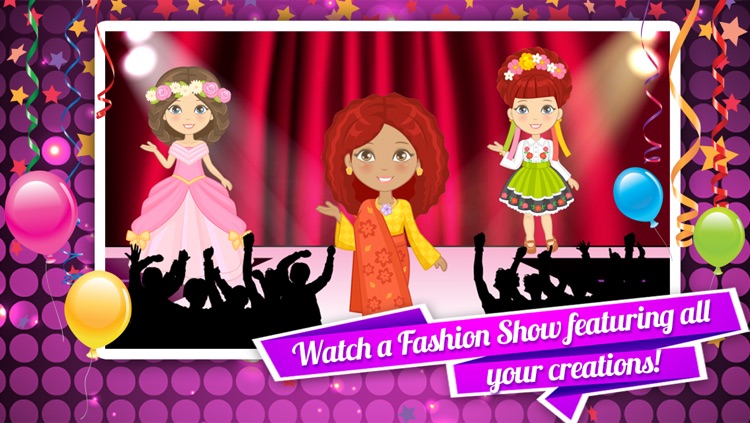 Dressing Up Katy International: Free Baby Princess Dress Up Doll Beauty Games for Girls screenshot-4