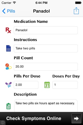 PillMinder screenshot 2