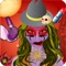 Monster Dress Up High School Salon Party: make-up hair makeover games for girl teens kids