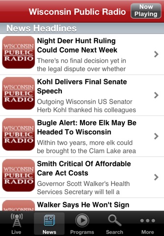 Wisconsin Public Radio App screenshot 3