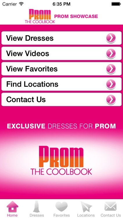 The 2014 Cool Book Showcase of Prom Dresses App