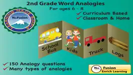 Game screenshot 2nd Grade Word Analogy for classroom and home school mod apk