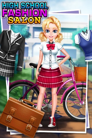 High School Fashion Salon - Girls Game & Prom Party screenshot 3