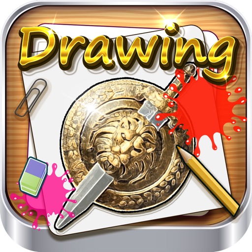 Drawing Desk Weapons : Draw and Paint Army Hands to Coloring Book Edition