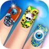 Monster Fashion Nails Makeover: Scary Girl fancy manicure saloon PRO