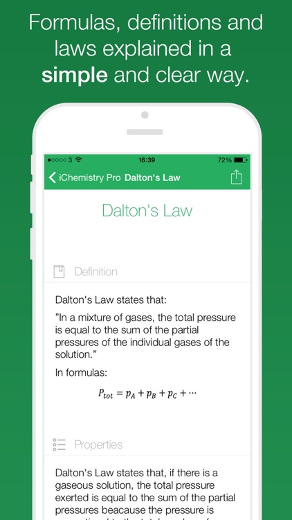 iChemistry™ Pro - Learn, revise & test your chemistry skills