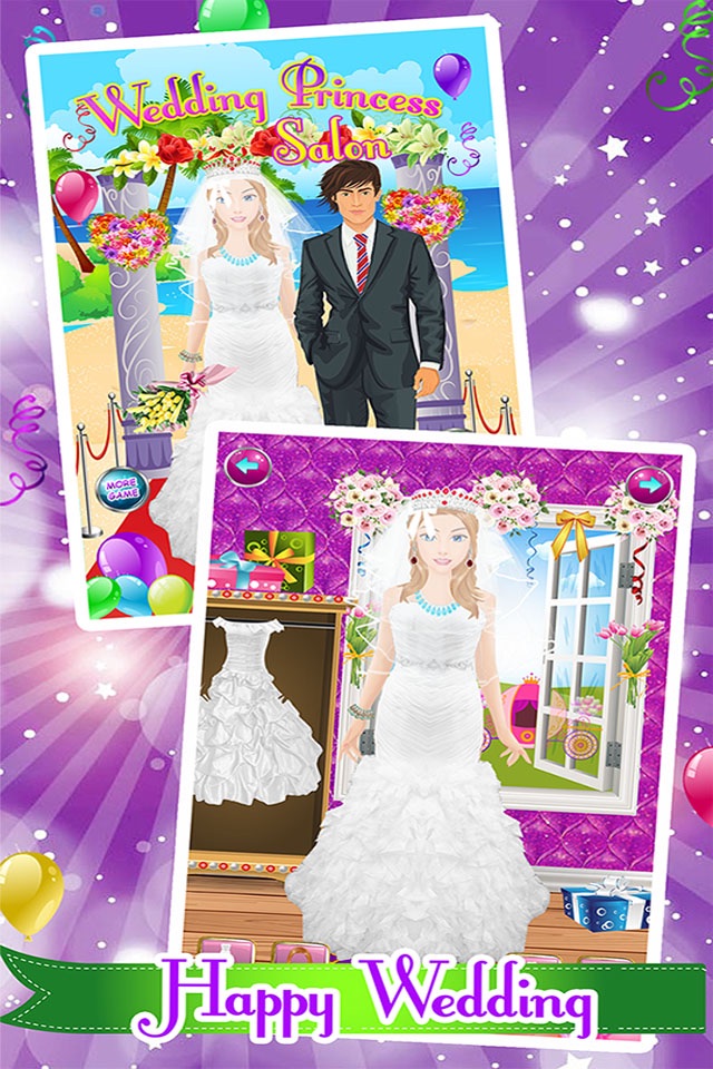 Princess Jenna Wedding Fashion Dress up & makeup salon screenshot 4
