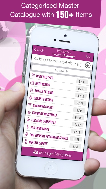 Pregnancy Packing Planner