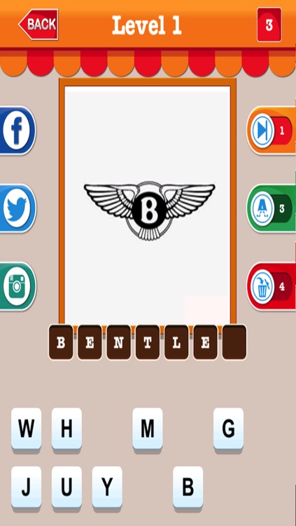 Guess The Car Brand Trivia! – Top Motor Brands Model Vehicle Logo Word Quiz Game screenshot-4