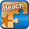 Beach Jigsaw Puzzle Game - Amazing Tropical Sunset Coastline Paradise Beach Photo Images