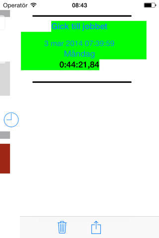 Stopwatch share screenshot 3