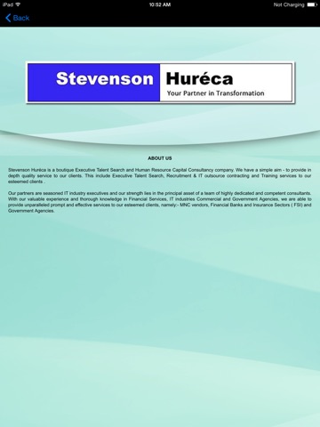 Stevenson Huréca Pte Ltd iPad Version screenshot 2