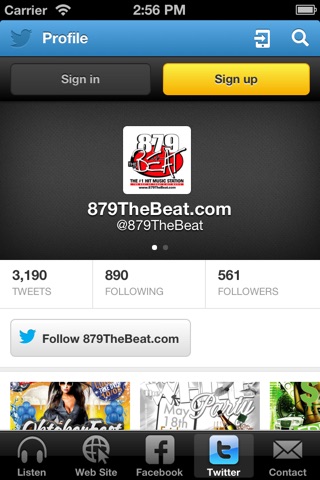 879 The Beat - Radio screenshot 3