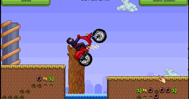 Ninja Race - Motorcross game screenshot-3