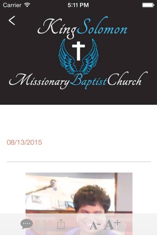 King Solomon Missionary Baptist Church screenshot 2