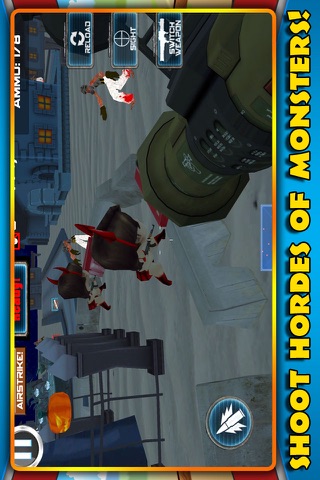 Pumpkin Tree Defense - a zombie shooter game screenshot 2