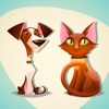 Pet Sitter Trails Connection - PRO - Puppies And Kittens Suburban Match Boardgame