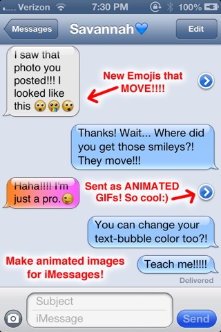 Dynamojis - Animated Emojis and Stickers for iMessages screenshot 3