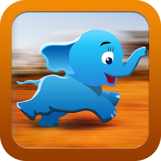 Elephant Run Free - Addictive Animal Running Game Icon