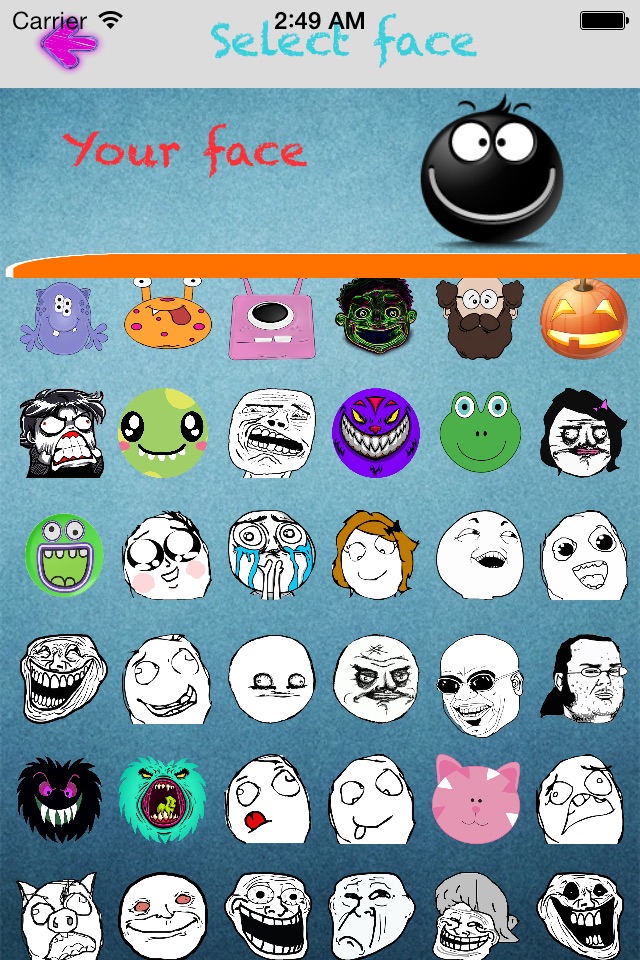 Troll LooL Face الوجه المضحك screenshot 3