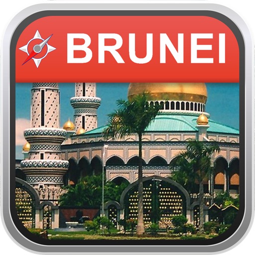 Offline Map Brunei: City Navigator Maps icon