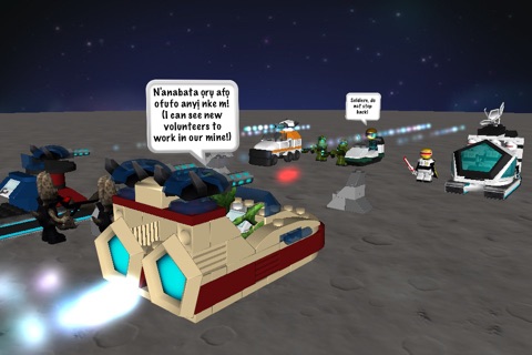 Bloxy Space Battles. Bricks For Kids screenshot 2