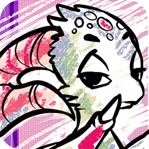 Dragon Coloring Book iOS App