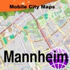 Mannheim and Heidelberg Street Map