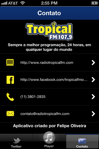 Rádio Tropical FM - São Paulo screenshot 3