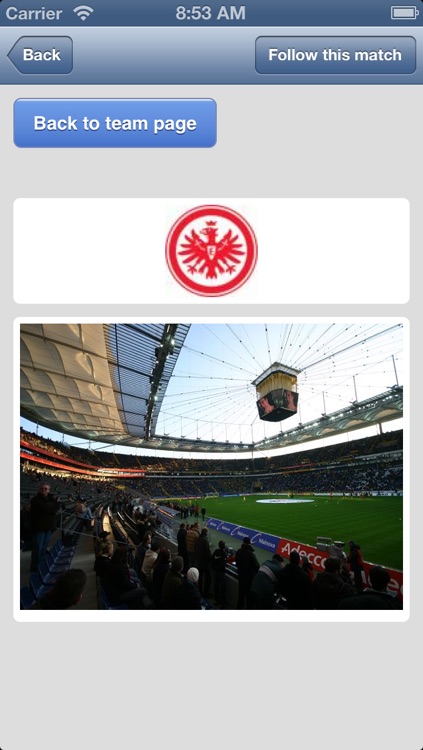 Eintracht Frankfurt.