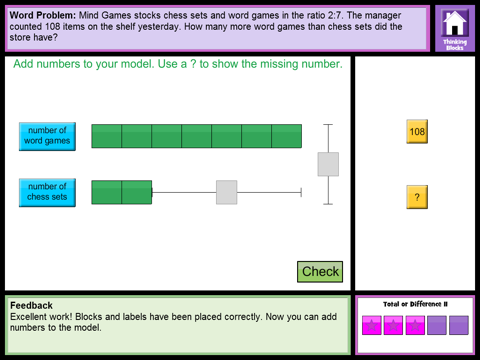 Thinking Blocks Ratios screenshot 2