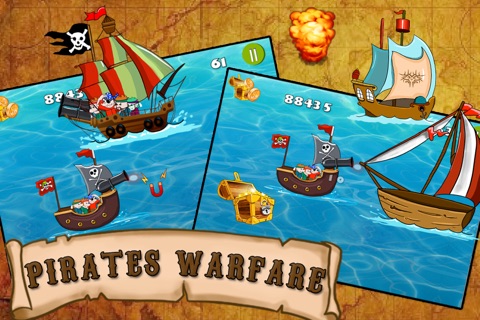 Pirates Warfare - Deadly Pirates Fighting For Sea Empire screenshot 2
