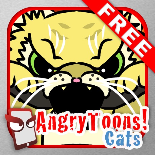 AngryToons Cats Free - The Angry Cartoon Cat Simulator Icon
