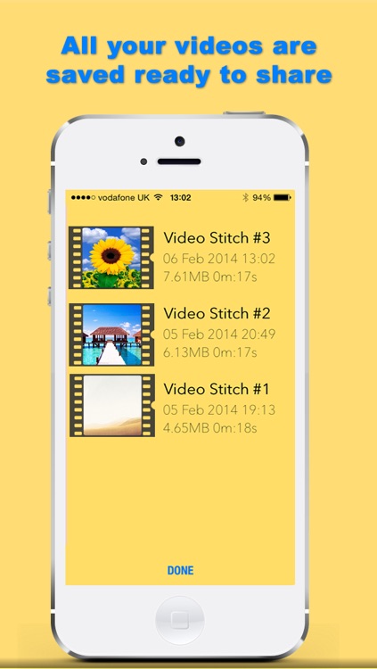 Video Stitch - Join and merge your videos together