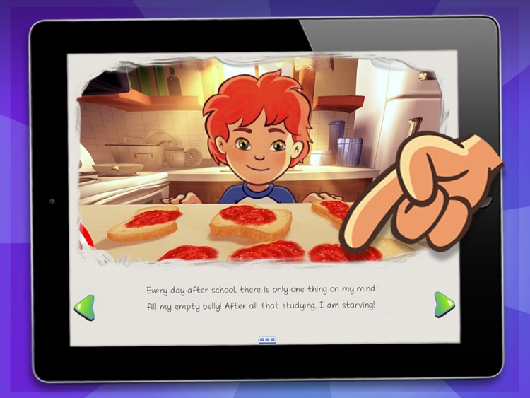 Sneak a Snack HD - 3D interactive children’s story book with fun factor! screenshot-3