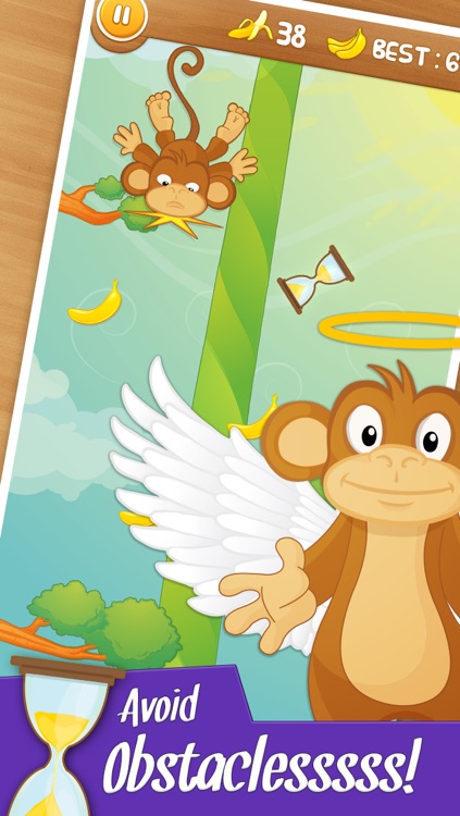 Super Monkey Dive Free - Fun Jumping Game in Jungles of Dextris