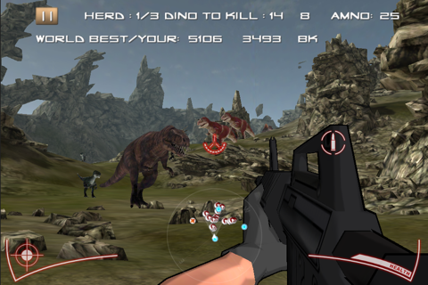 Dino Hunter Lite screenshot 3