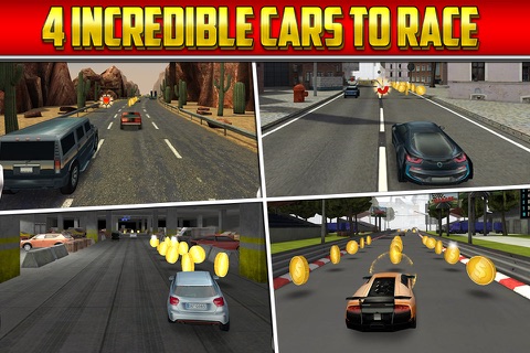 3D Drag Racing Nitro Turbo Chase - Real Car Race Driving Simulator Game screenshot 2