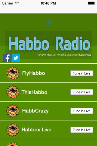 Habbo Radio screenshot 2