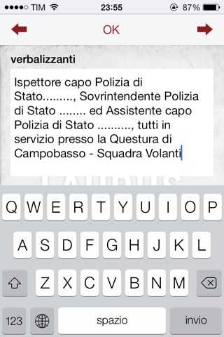 Atti di Polizia screenshot 4