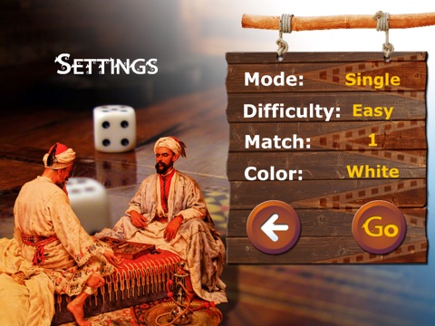 Tawla (Backgammon game - Arabian Style) для iPad