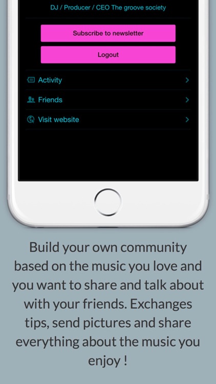 The Groove Society APP screenshot-4