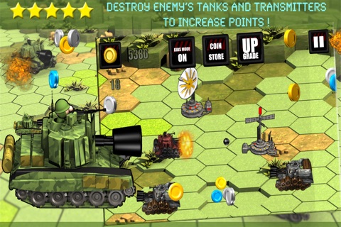 Mini Tank Wars - World War Tanks screenshot 3